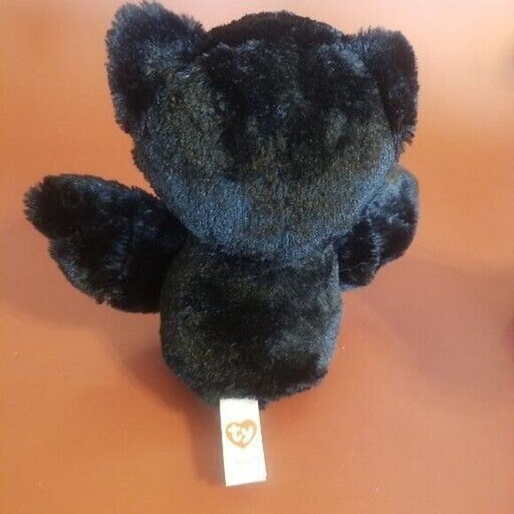 Ty Beanie Boos Lot Of 4 Scarem, Slush, Bandit, Whiskers, All With Tags Halloween - Picture 3 of 16